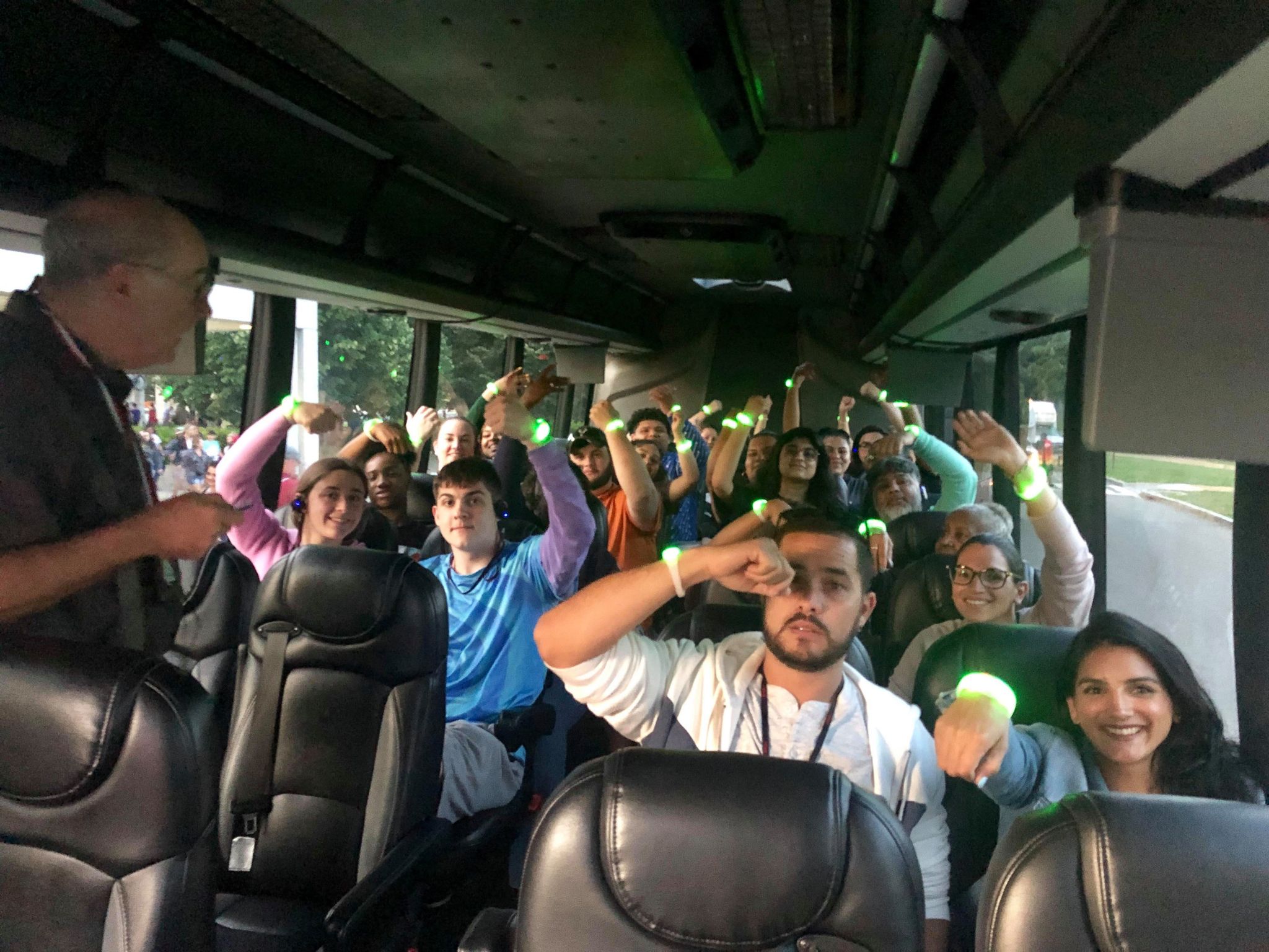 People ready for go for a tour