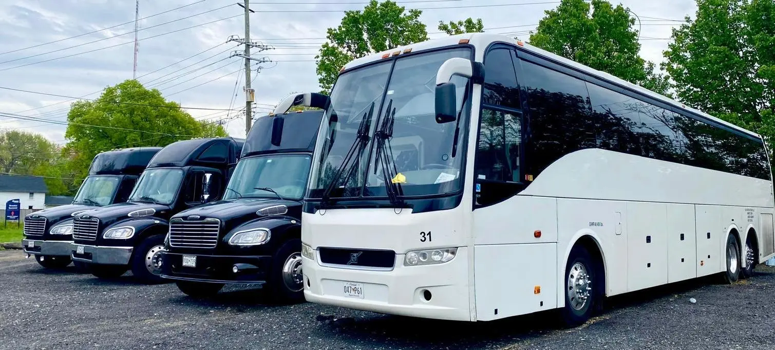 fleet of luxury cars